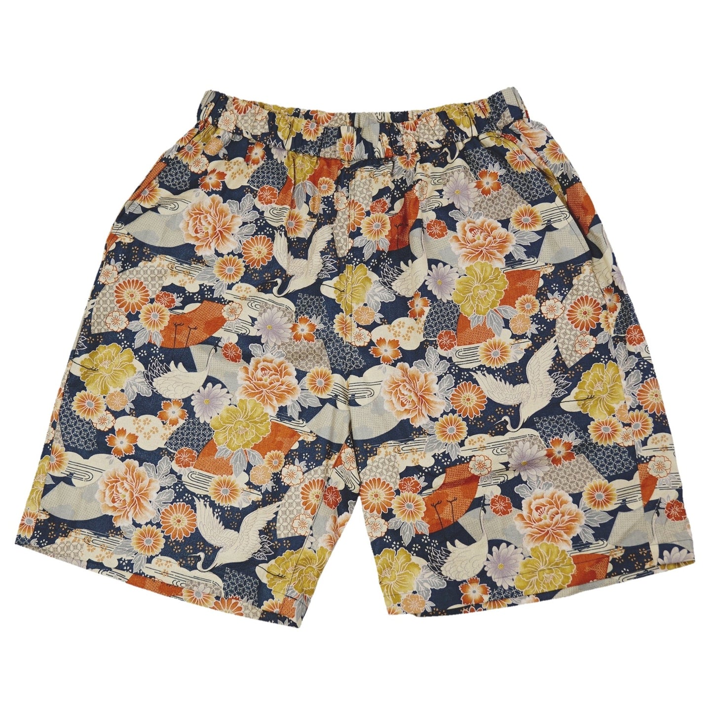 Easy Short Pants - 花鶴